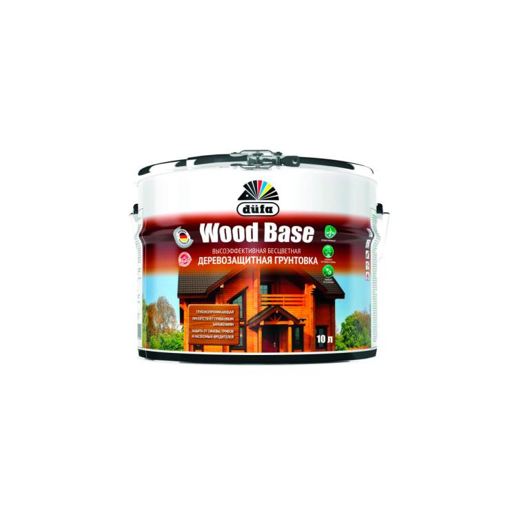 Грунт WOOD BASE Dufa бесцветный  10л