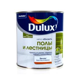 Краска Dulux Полы и Лестницы п/глянц BW 0,75л