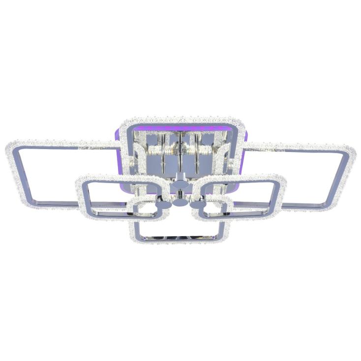 Люстра потолочная LED 192Вт+36Вт Espira 39209-2+2+2-DA-TL CR, LED 192W+36W 78*60*16.5