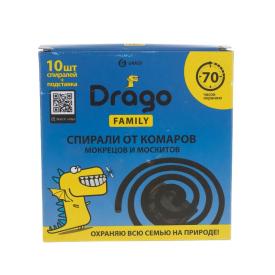 Спирали от комаров Drago Эффект 10 шт