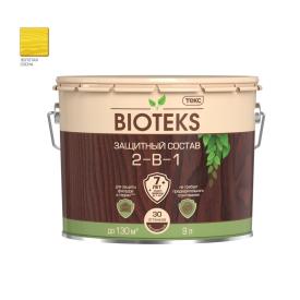 Защитный Состав 2-в-1 BIOTEKS Золотая сосна 9л