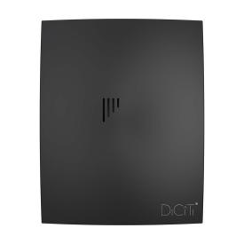 Вентилятор осевой вытяжной Diciti Breeze 4C D100 обратный клапан matt black