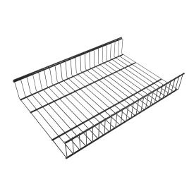 Корзина сеточная выдвиж 2 борт 560х440х85 мм черный