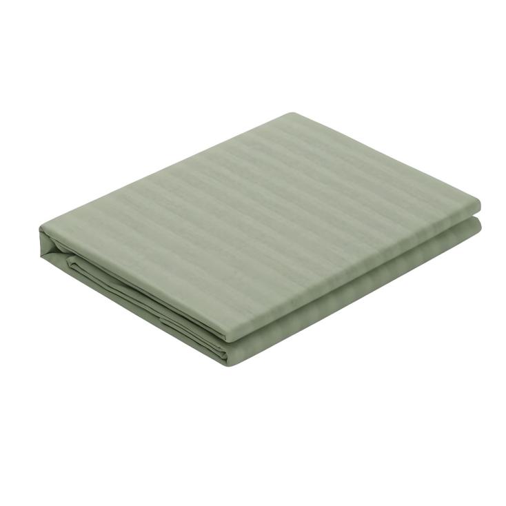 Простыня Волшебная Ночь 180x215 cм 8709/6 01 поплин страйп Smoke Green