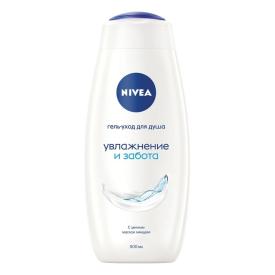 Гель для душа Nivea Увлажнение и забота 500 мл