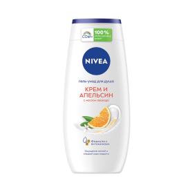 Гель для душа Nivea Shower Крем и Апельсин 250 мл