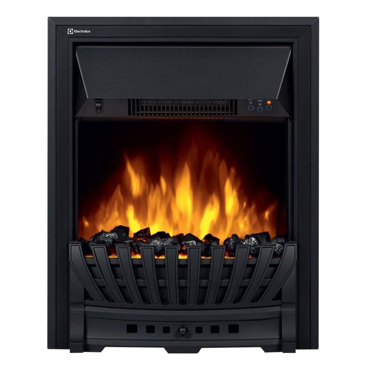 Каминокомплект Firelight Simple Classic белый мрамор+Electrolux Classic EFP/P-1020LS