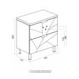 Тумба напольная Гранд 70 под раковину Лайн 70 Mixline