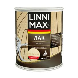 Лак алкидно-уретановый яхтный Linnimax глянцевый 0,75 л