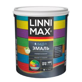 Эмаль акриловая универсальная Linnimax Аква шелковисто-матовая База 1 2,5 л