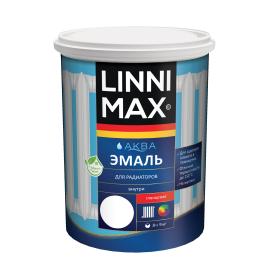 Эмаль акриловая для радиаторов Linnimax Аква белая 0,9 л