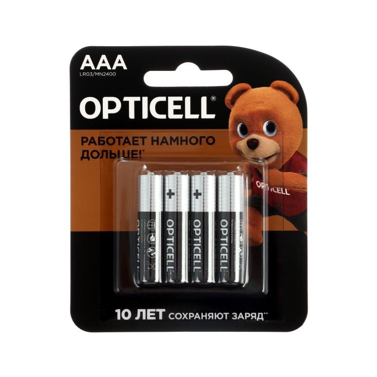 Батарейка щелочная Basic Opticell AAA/LR03 4 шт