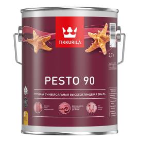 Эмаль ПФ-115 Tikkurila Pesto 90 C высокоглянцевая 2,7 л