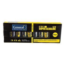 Батарейка щелочная General AA/LR6 KR-10 10 шт