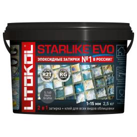 Затирка эпоксидная Litokol Starlike Evo S.140 Nero Grafite 2,5 кг