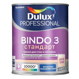 Краска латексная Dulux Professional Bindo 3 База BC глубокоматовая 0,9 л